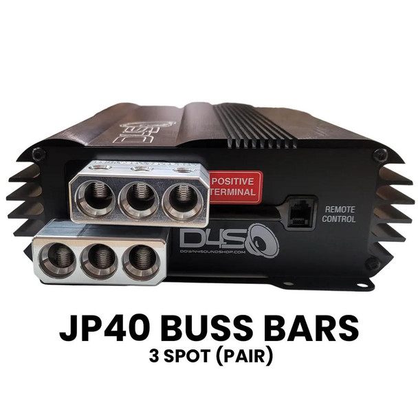 Down4Sound JP40 Buss Bars - 3 Spot - Set Screw Style