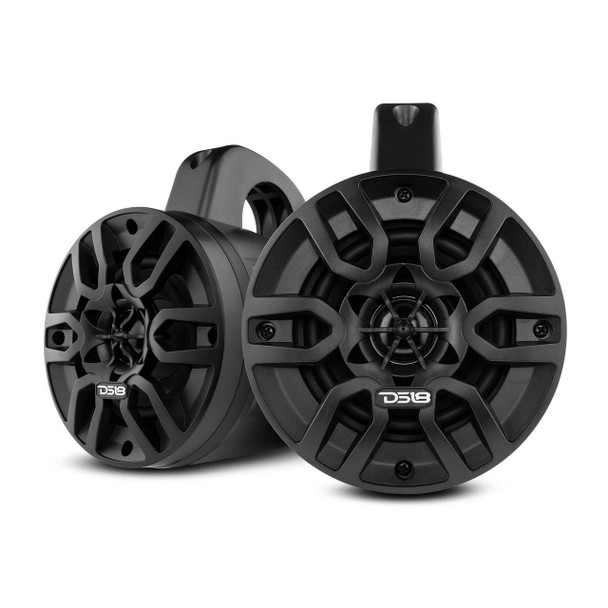 DS18 Audio DS18 MP4TPBT HYDRO 4 Amplified With BT Marine/Wakeboard Tower Speakers 120 Watts Black