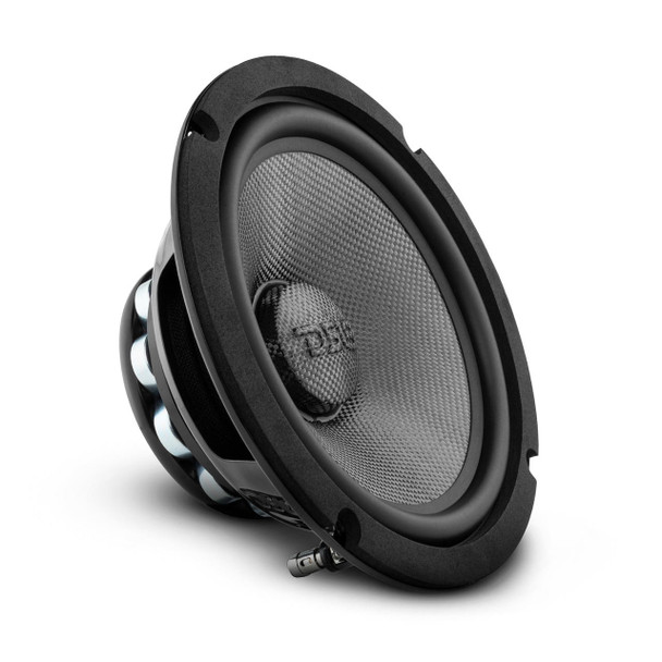 DS18 Audio DS18 PRO-CF8.2NR 8 Mid-Bass Loudspeaker With Water Resistant Carbon Fiber Cone and Neodymium Rings Magnet 600 Watts 2-Ohms