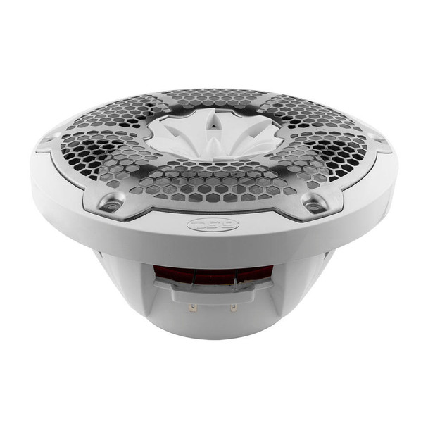 DS18 Audio DS18 HYDRO NXL-10M/WH 10 2-Way Marine Water Resistant Speakers with Integrated RGB LED Lights 600 Watts - White