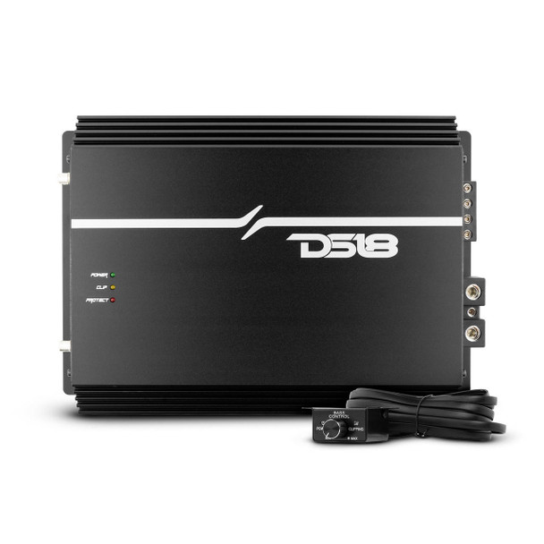 DS18 Audio DS18 EXL-P2000X1D – 1 Channel Class D Car Amplifier – 2000 Watts RMS 1-Ohm – Made in Korea