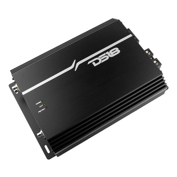 DS18 Audio DS18 EXL-P2000X1D – 1 Channel Class D Car Amplifier – 2000 Watts RMS 1-Ohm – Made in Korea