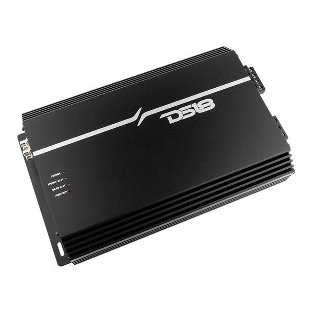DS18 Audio DS18 EXL-P1200X4 – 4 Channels Class A/B Car Amplifier – 600 Watts RMS 4-Ohms Bridged – Made in Korea
