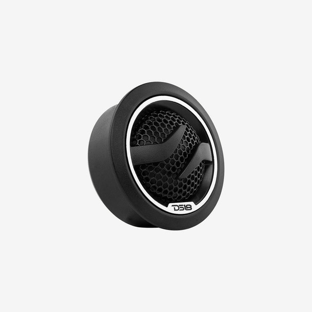 DS18 Audio DS18 ZXI-T1 1.7 PEI Dome Tweeter With 1 Aluminum Voice Coil 100 Watts Max