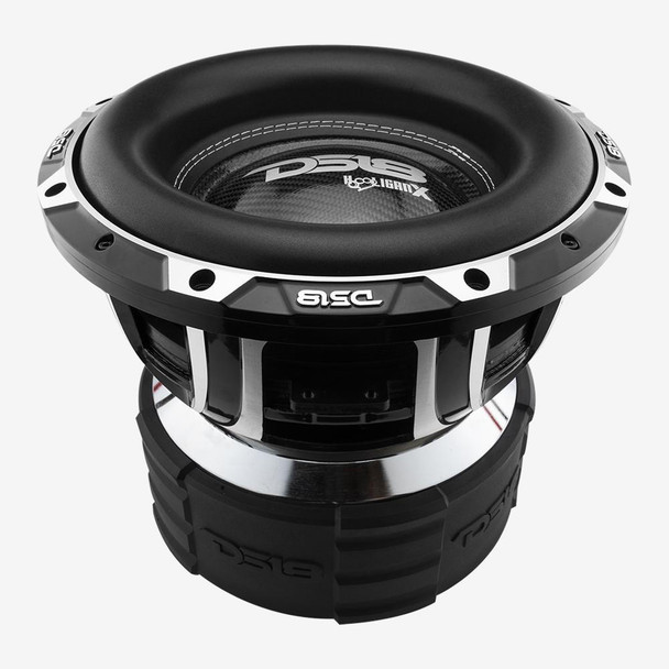 DS18 Audio DS18 HOOL-X12.2DHE HOOLIGAN 12 High Excursion Car Subwoofer 4000 Watts Rms 4 Dvc 2-Ohm