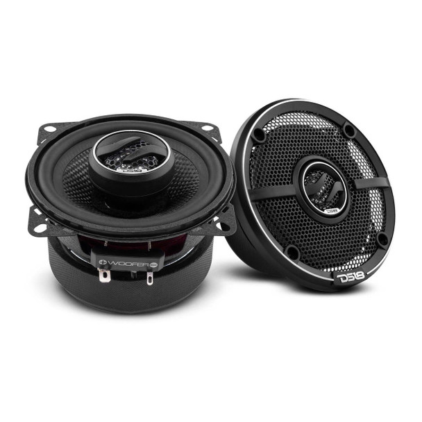 DS18 Audio DS18 ZXI-44 Kevlar 4 2-Way Coaxial Car Speaker 150 Watts 4-Ohm