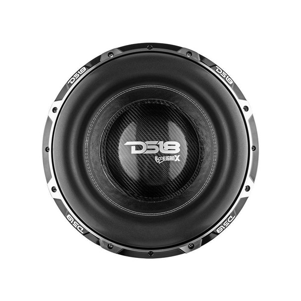 DS18 Audio DS18 HOOL-X15.1DHE HOOLIGAN 15 High Excursion Car Subwoofer 4000 Watts Rms 4 Dvc 1-Ohm