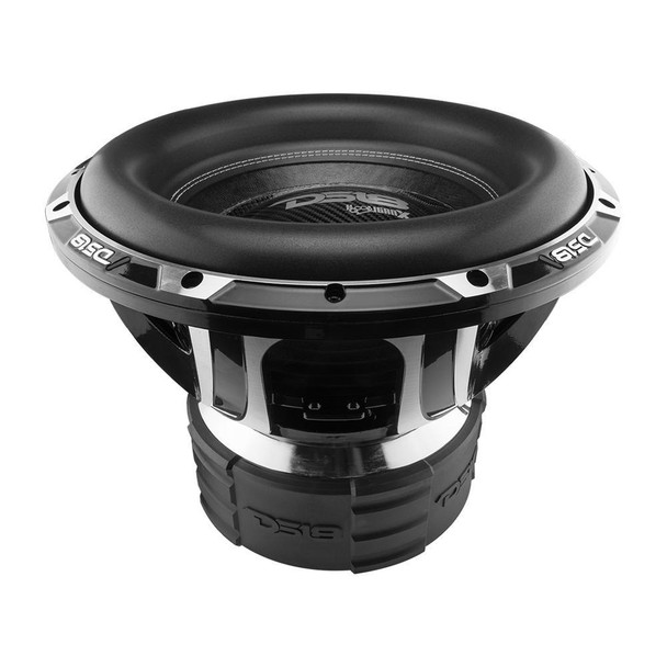 DS18 Audio DS18 HOOL-X15.1DHE HOOLIGAN 15 High Excursion Car Subwoofer 4000 Watts Rms 4 Dvc 1-Ohm