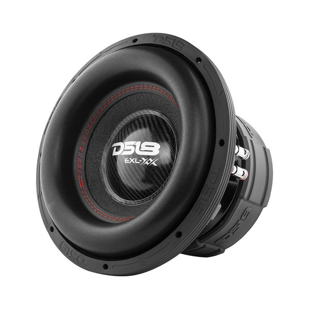 DS18 Audio DS18 EXL-XX12.4DHE 12 High Excursion Car Subwoofer 4000 Watts Dvc 4-Ohm