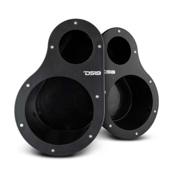 DS18 Audio DS18 EN6P 2-Way Universal Kick Panel Pod 1 X 6.5 Speakers and 1 x Tweeter