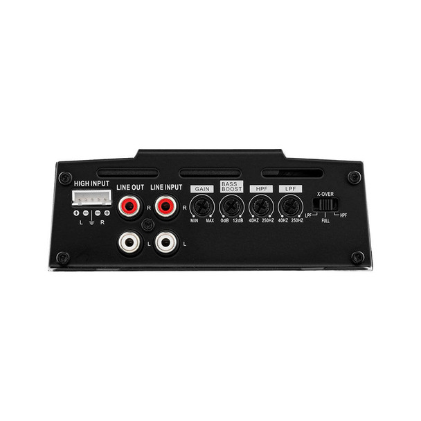 DS18 Audio DS18 CANDY-X2B Compact Full-Range Class D 2-Channel Car Amplifier 800 Watts Max