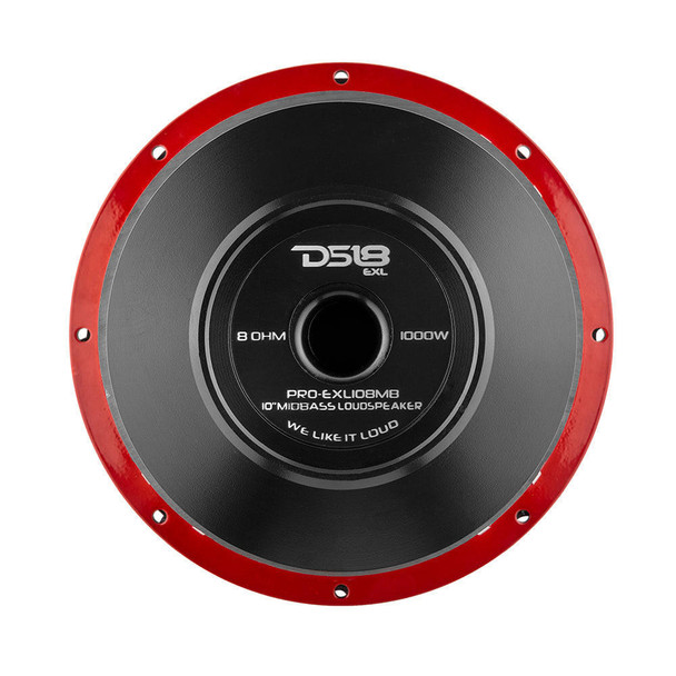 DS18 Audio DS18 PRO-EXL108MB 10 Mid-Bass Loudspeaker 1200 Watts 8-Ohm