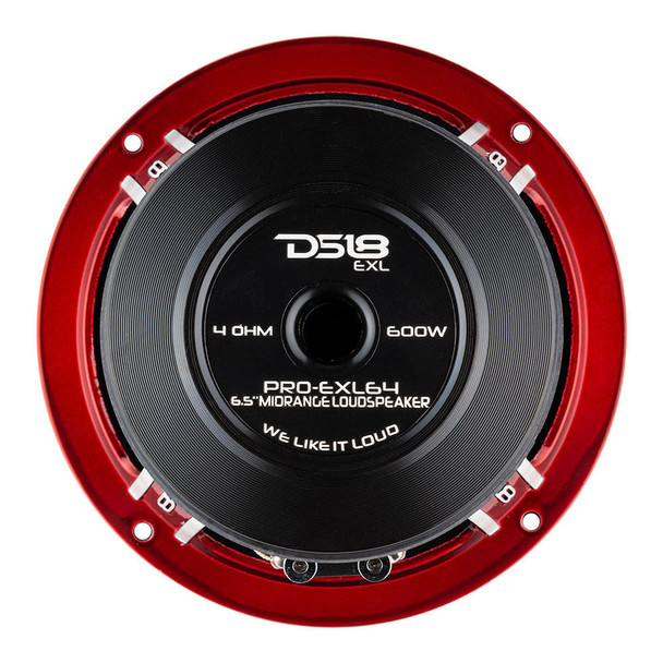 DS18 Audio DS18 PRO-EXL64 6.5 Mid-Range Loudspeaker 600 Watts 4-Ohm