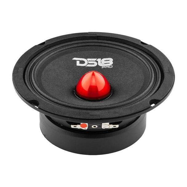 DS18 Audio DS18 PRO-GM6.4B 6.5 Mid-Range Loudspeaker with Bullet 480 Watts 4-Ohm