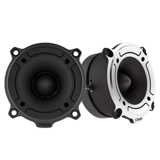 DS18 Audio DS18 PRO-TW120 and PRO-TW120B – 1 PRO Aluminum Super Bullet Tweeter VC – 240 Watts with Built in Crossover Pair