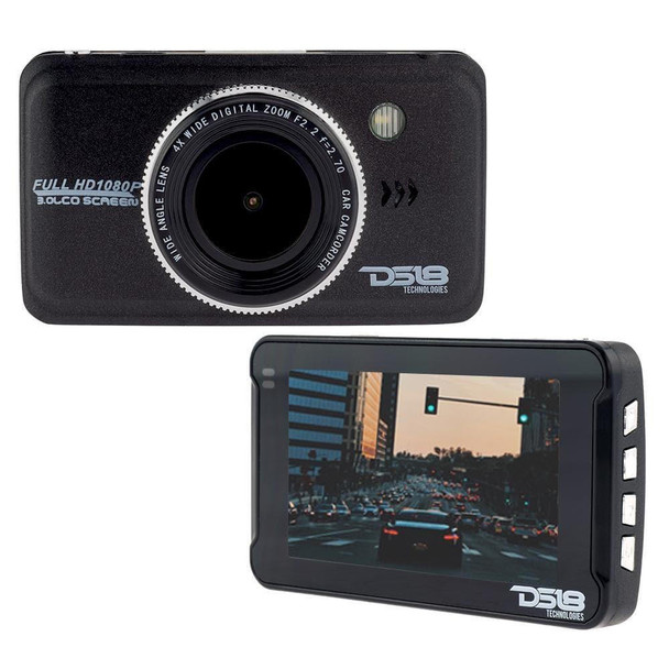 DS18 Audio Dash Cam Recorder 1080p, Full HD with G-Sensor