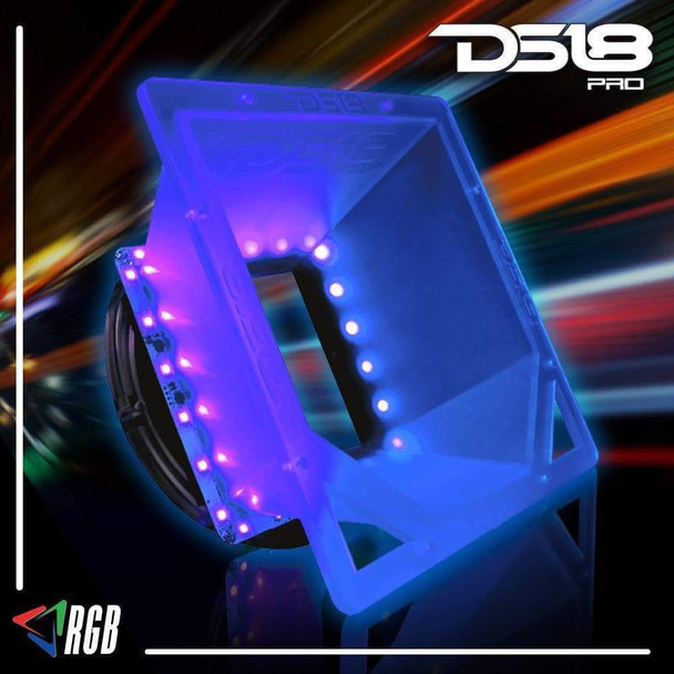 DS18 Audio DS18 10 Mid Diffuser For Extremely Loud Sound with RGB Lights