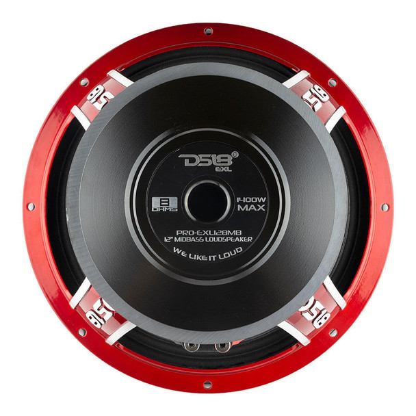 DS18 Audio DS18 PRO-EXL128MB 12 Mid-Bass Loudspeaker 1400 Watts 8-Ohm