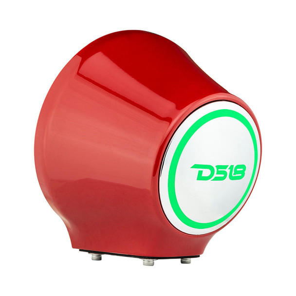 DS18 Audio DS18 EN-JS6 6.5 Universal Flat Mount Kick Panel Speaker Pod Jet Ski, Jeeps, Motorcycles RGB LED Lights - No Speaker
