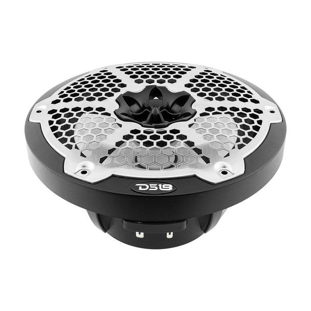 DS18 Audio DS18 HYDRO NXL-8M/BK 8 2-Way Marine Water Resistant Speakers with Integrated RGB LED Lights 375 WattsvBlack