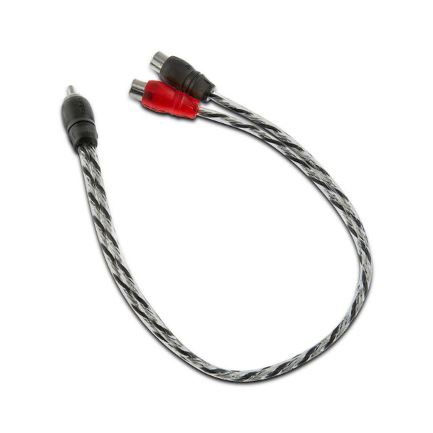 DS18 Audio RCA Ultra Flex Y Connector 2 Female/1 Male