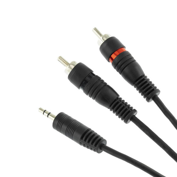 DS18 Audio AUX to RCA Cable 6 Feet