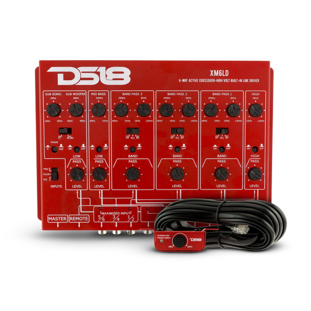 DS18 Audio DS18 XM6LD 6-Way Active Crossover