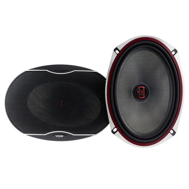 DS18 Audio DS18 EXL-SQ6.9 Glass Fiber 6x9 2-Way Coaxial Car Speaker 560 Watts 3-Ohm