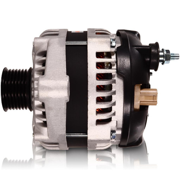Mechman S Series 320 Amp Alternator for Dodge Saddle Mount 