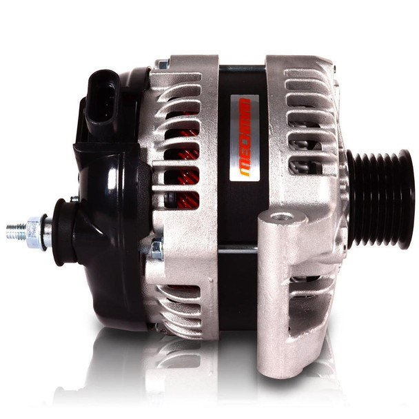 Mechman 320 Amp Alternator For T Mount 2.4L Honda - 1 wire turn on 