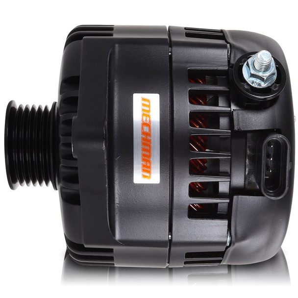 Mechman 240 Amp Racing Alternator - BLACK 