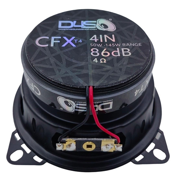 Down4Sound DOWN4SOUND CFXT4 - 4 INCH CAR AUDIO SPEAKERS - 130W RMS ( PAIR )