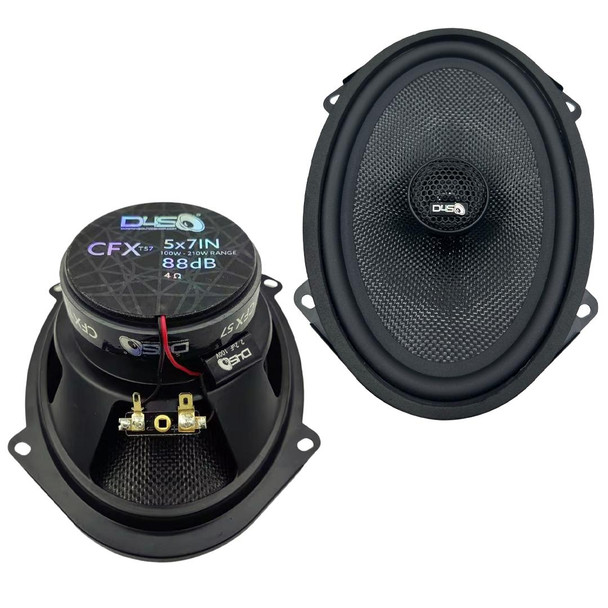 DOWN4SOUND | CFXT57 - 5X7 (6X8) INCH CAR AUDIO SPEAKERS - 210W RMS