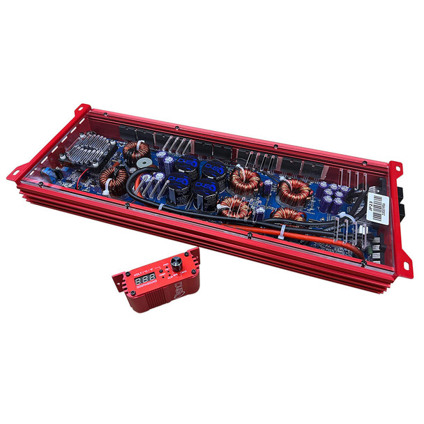 Down4Sound JP23 v1.5 ELITE RED | 2300W RMS  Amplifier