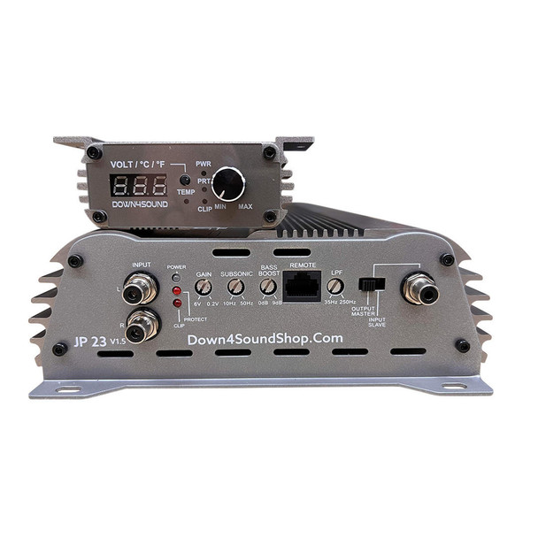 Down4Sound JP23 v1.5 ELITE GREY | 2300W RMS  Amplifier