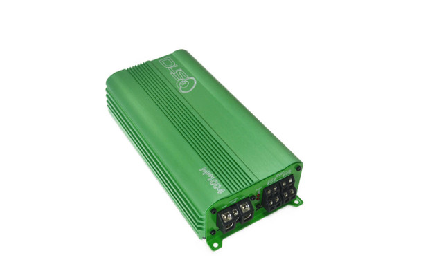 Down4Sound MM1004 (MINI MAXX) - GREEN | 700W RMS MINI 4 CH Car Audio Amplifier