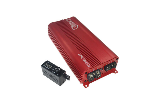 Down4Sound MM1500KFD (MINI MAXX) - RED | 1500W RMS MINI FULL BRIDGE AMPLIFIER