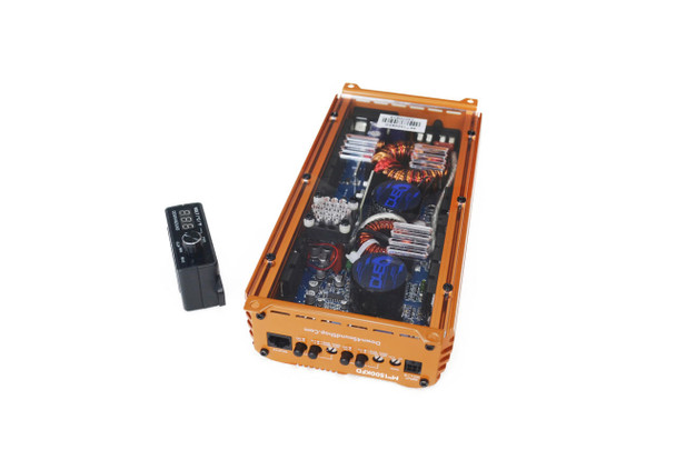 Down4Sound MM1500KFD (MINI MAXX) - ORANGE | 1500W RMS MINI FULL BRIDGE AMPLIFIER