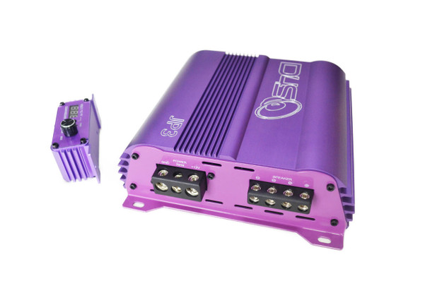 Down4Sound DOWN4SOUND JP3 CPT PURPLE | 555W RMS -  4 2 1 ANY-OHM Amplifier