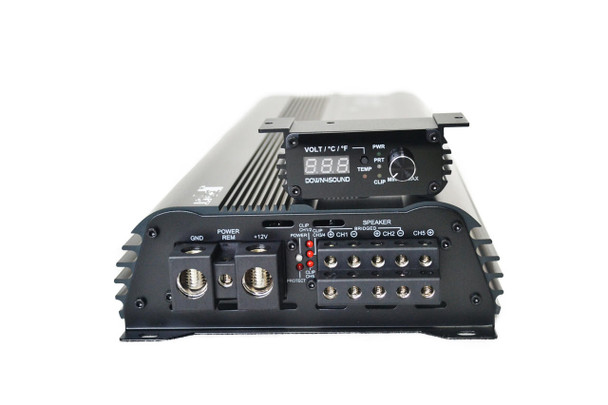 Down4Sound DOWN4SOUND JP95T BLACK | 1500W RMS - 5 Channel Amplifier