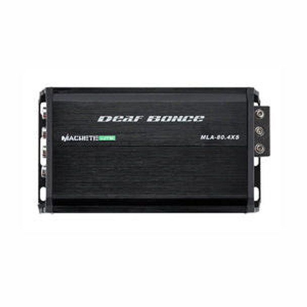 DEAF BONCE MACHETE MLA-80.4 XS | 80 Watt 4-channel amplifier 