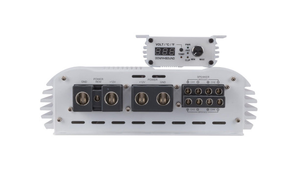 Down4Sound DOWN4SOUND JP 10.4 WHITE | 6000W RMS - 4 Channel Amplifier