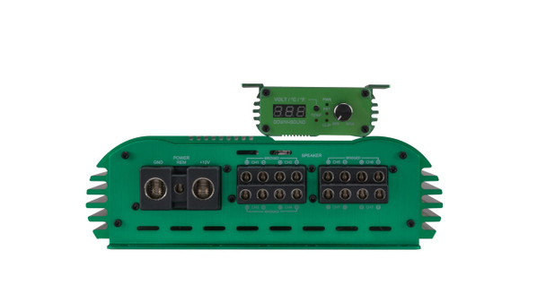 Down4Sound DOWN4SOUND JP77  GREEN | 3000W RMS - 7 Channel Amplifier 