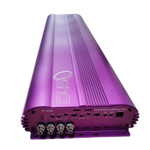  Down4Sound JP 13.2 AB  |  2300 WATT RMS Class AB Amplifier - LIMITED EDITION PURPLE 1 - 100 |ULTRA RARE LIMITED EDITION PURPLE #1 OUT OF 100 