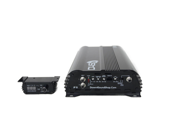 Down4Sound DOWN4SOUND JP8 V1.5 - BLACK GLOSS | 800+ wRMS Car Amplifier