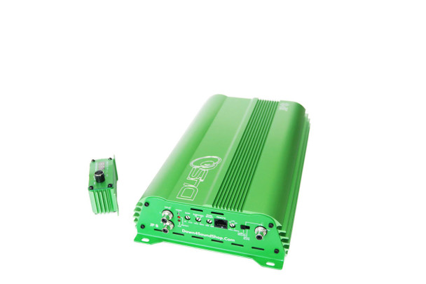 Down4Sound DOWN4SOUND JP8 V1.5 - GREEN | 800+ wRMS Car Amplifier