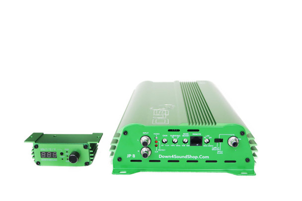 Down4Sound DOWN4SOUND JP8 V1.5 - GREEN | 800+ wRMS Car Amplifier