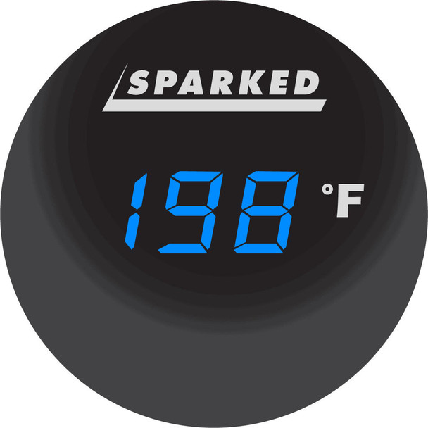 SPARKED INNOVATIONS Thermometer 12V Temperature Sensor -34°F – 200°F With 18ft Cable 
