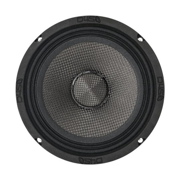 Down4Sound DOWN4SOUND D4S-SF658CF Carbon Fiber Shallow Midrange Speaker - 6.5 Inch, 180W RMS, 8 Ohm