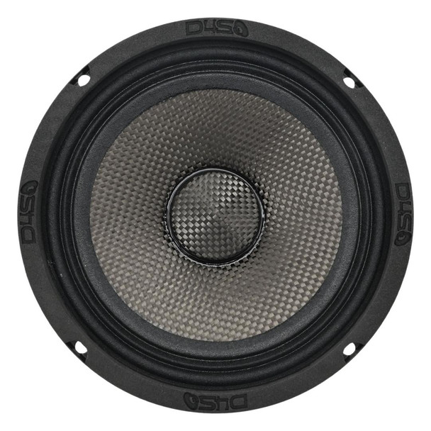 Down4Sound DOWN4SOUND D4S-SF808CF Carbon Fiber Shallow Midrange Speaker - 8 Inch, 180W RMS, 8 Ohm